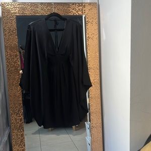 NWT Silk Trina Turk black dress